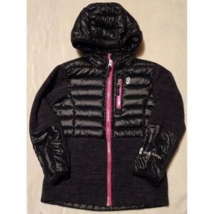 Free Country Black Down Little Girls Jacket Size XSMALL (5-6)